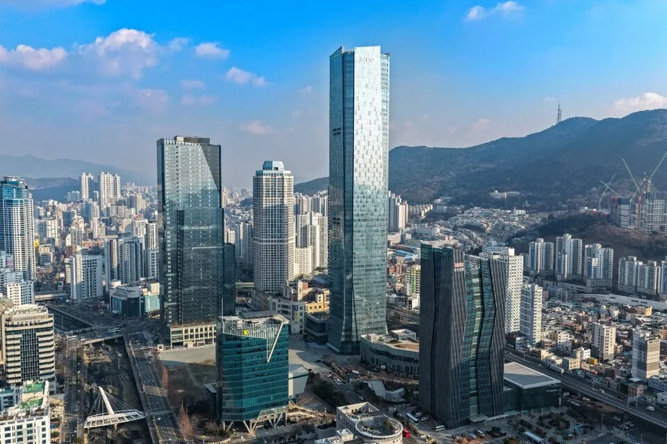 부산국제금융센터 BIFC 전경